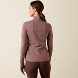 Ariat Women's Gridwork 2.0 1/4 Zip Grid Fleece Baselayer
