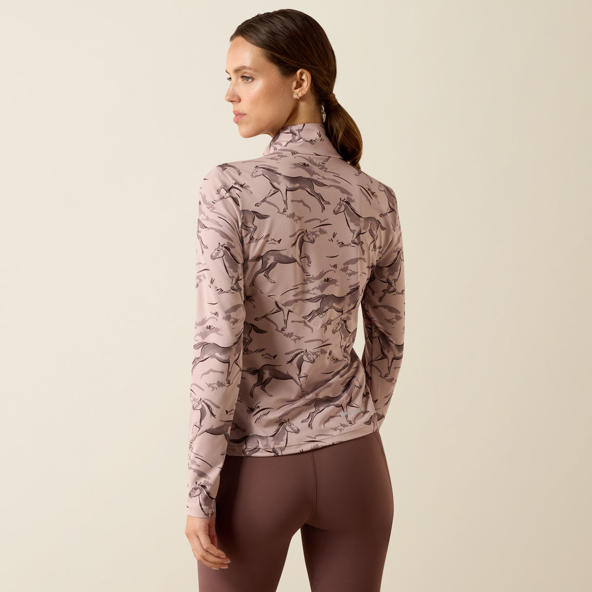Ariat Women's LunaVeil 1/2 Zip Long Sleeve Baselayer