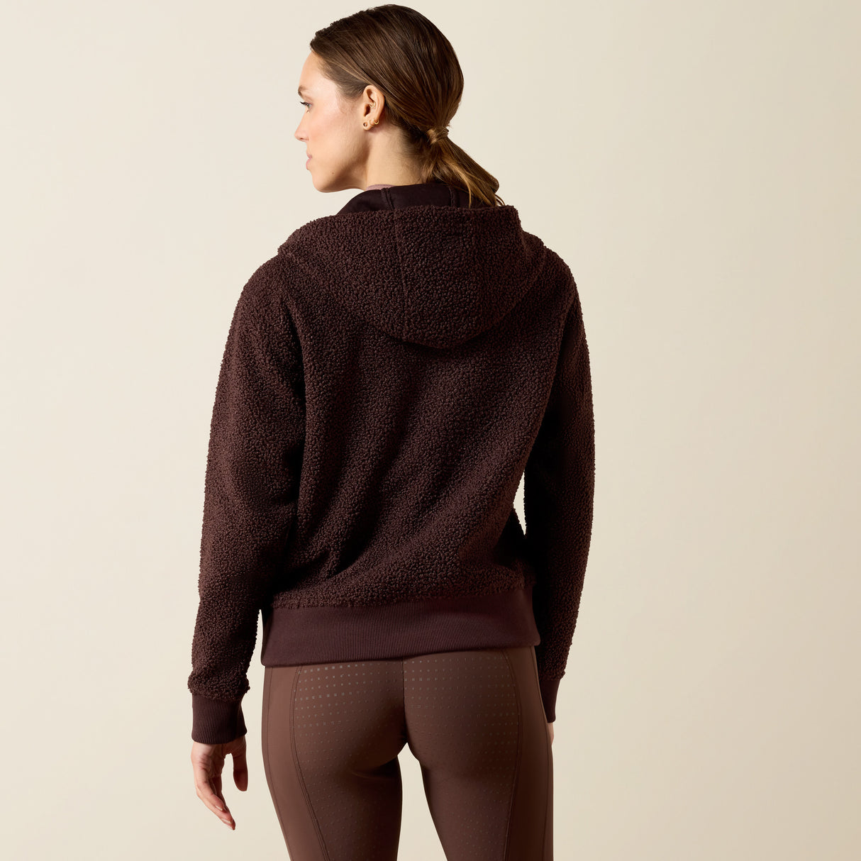Ariat Women's Orinda 1/2 Zip Sherpa Fleece Hoodie