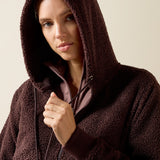 Ariat Women's Orinda 1/2 Zip Sherpa Fleece Hoodie