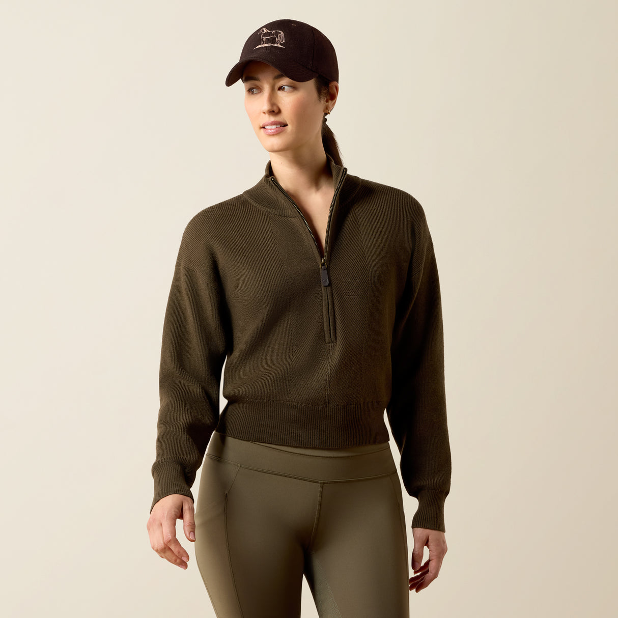 Ariat Women's Foxleigh 1/2 Zip Sweater