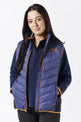 Firefoot Ladies Gilet #colour_navy-orange