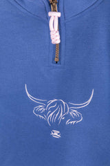 Rydale Mini Girls Quarter Zip Sweatshirt - Byland