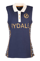 Rydale Ladies Snaffle Sleeveless Equestrian Polo Shirt