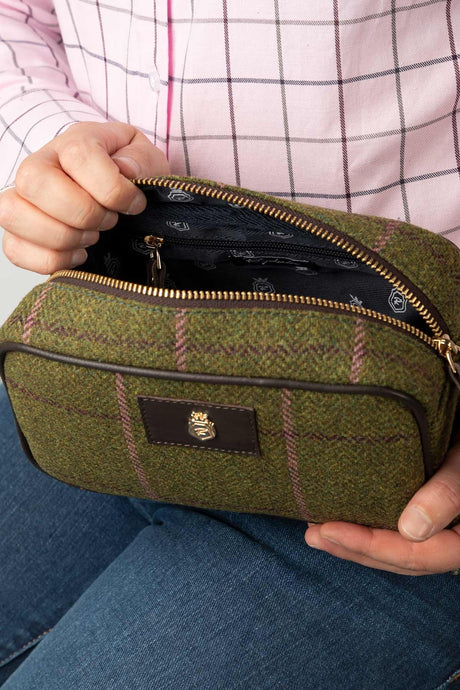 Rydale Large Tweed Makeup Bag - Helmsley