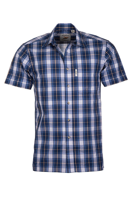 Rydale Men's Short Sleeved Check Shirt