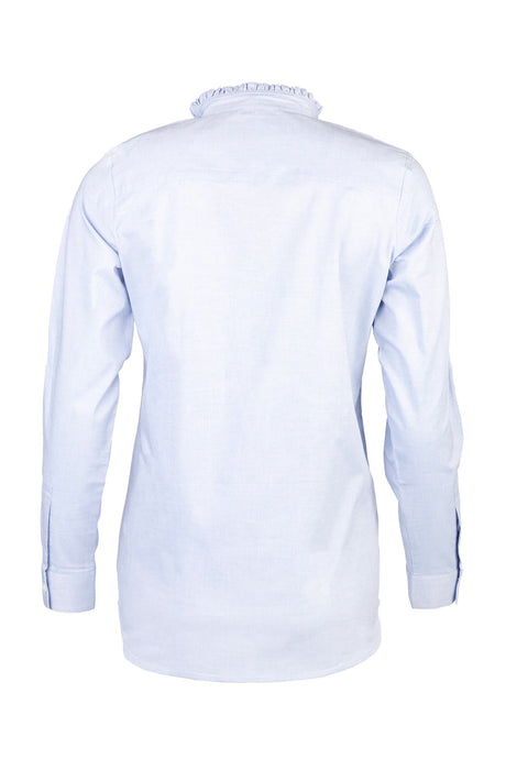 Rydale Ladies Overhead Ruffled Shirt - Ivy