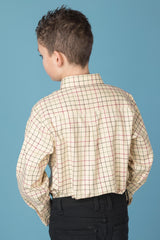 Rydale Boys Country Check Shirts