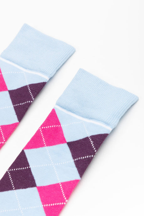 Rydale Ladies Argyle Knee High Riding Socks
