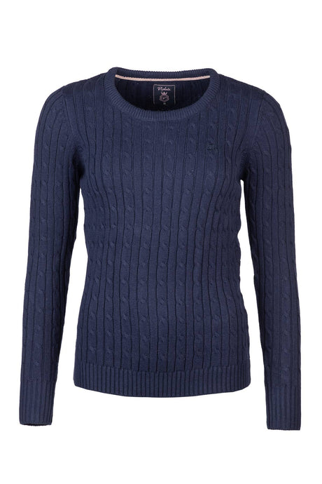 Rydale Ladies Crew Neck Cable Knit Jumper - Emma