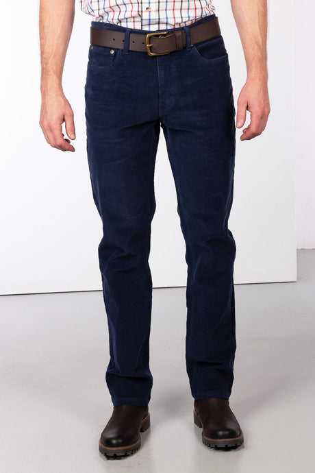 Rydale Men's Straight Leg Corduroy Trousers - Rupert