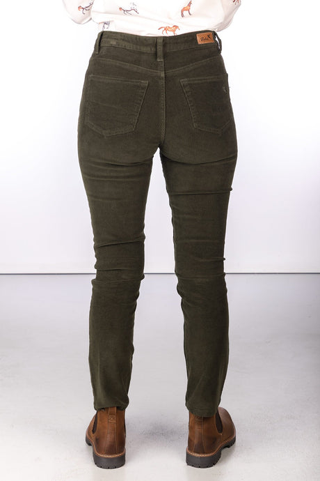 Rydale Ladies Straight Leg Corduroy Trousers - Ella