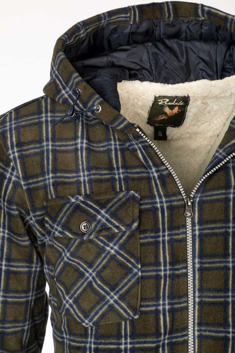 Rydale Men's Hooded Fleece Overshirt - Ulrome