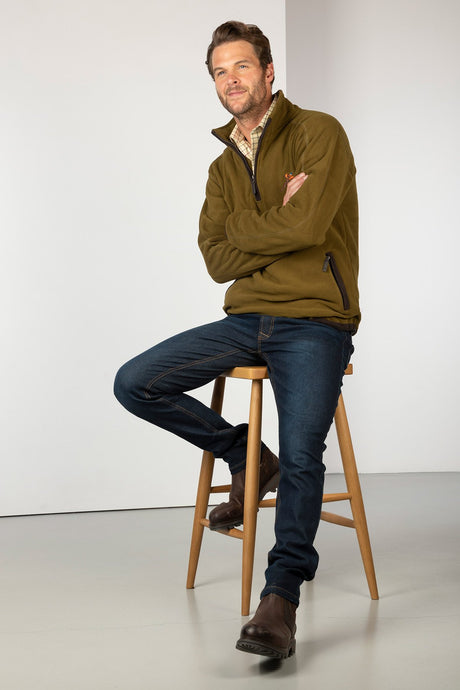 Rydale Men's Half Zip Fleece - Gransmoor