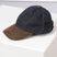 Rydale Men's Wax Baseball Cap with Nubuck Peak - Danby