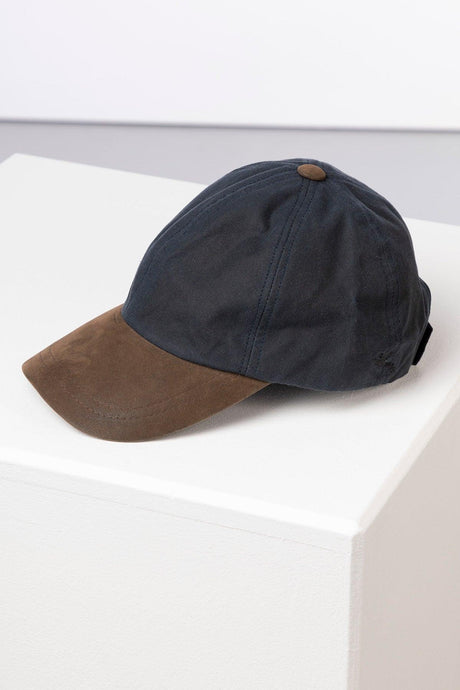 Rydale Men's Wax Baseball Cap with Nubuck Peak - Danby