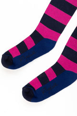 Rydale Ladies Broadstripe Knee Length Riding Socks