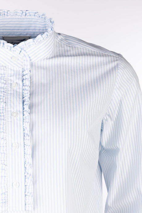 Rydale Ladies Overhead Ruffled Shirt - Ivy