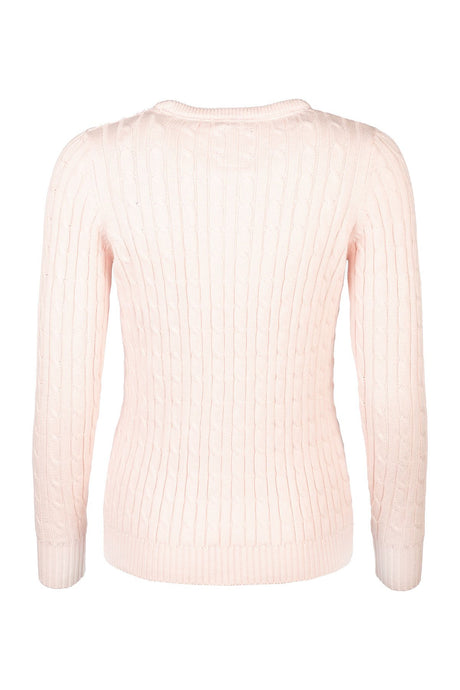 Rydale Ladies Crew Neck Cable Knit Jumper - Emma
