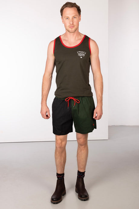 Rydale Men's Quartered Rugby Shorts - Ganton