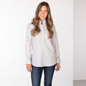 Rydale Ladies Hannah Overhead Ruffled Shirt - Ellie