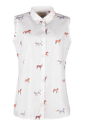 Rydale Ladies Sleeveless Shirt With Collar - Wistow II