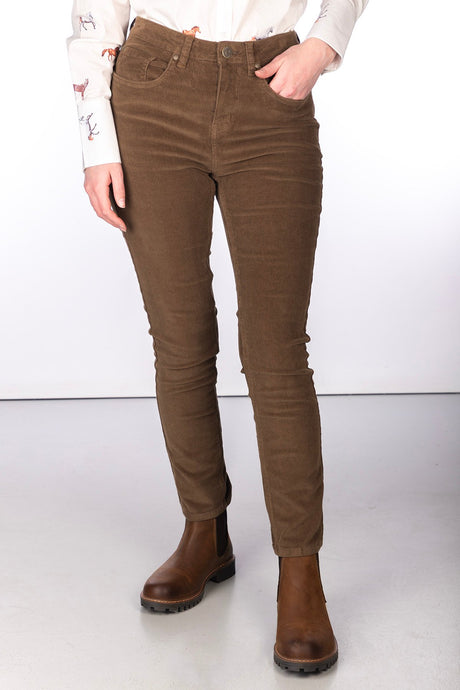 Rydale Ladies Straight Leg Corduroy Trousers - Ella