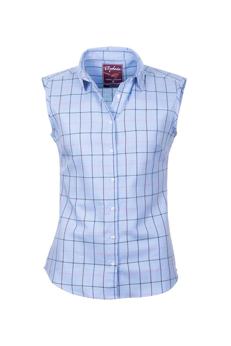Rydale Ladies Hannah Sleeveless Country Shirt - Kate Tweed