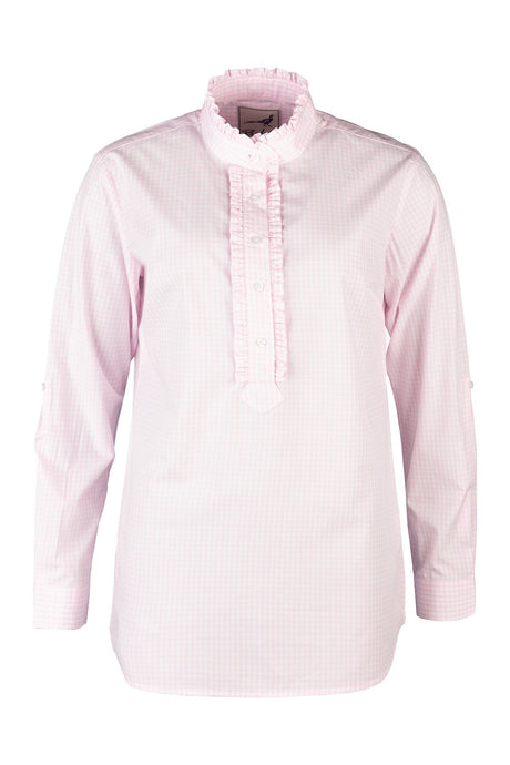 Rydale Ladies Overhead Ruffled Shirt - Ivy