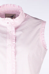Rydale Ladies Ruffled Sleeveless Shirt - Ivy