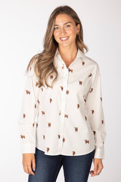 Rydale Ladies Printed Shirt - Wistow II