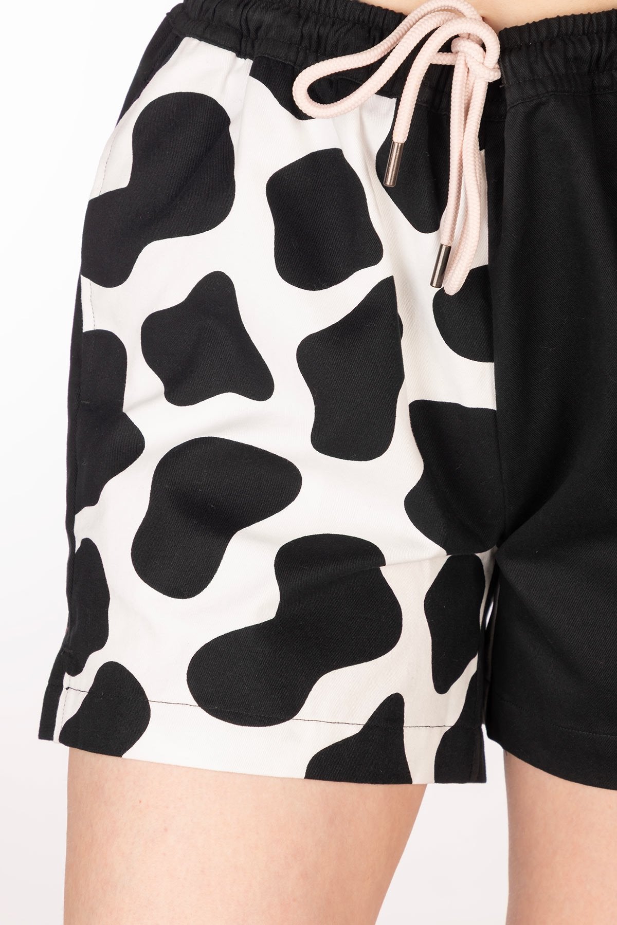 Rydale Ladies Quartered Cotton Cow Shorts