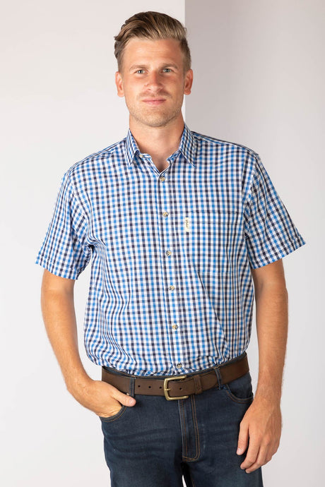 Rydale Men's Short Sleeved Check Shirts