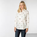 Rydale Ladies Printed Overhead Shirt - Wistow II