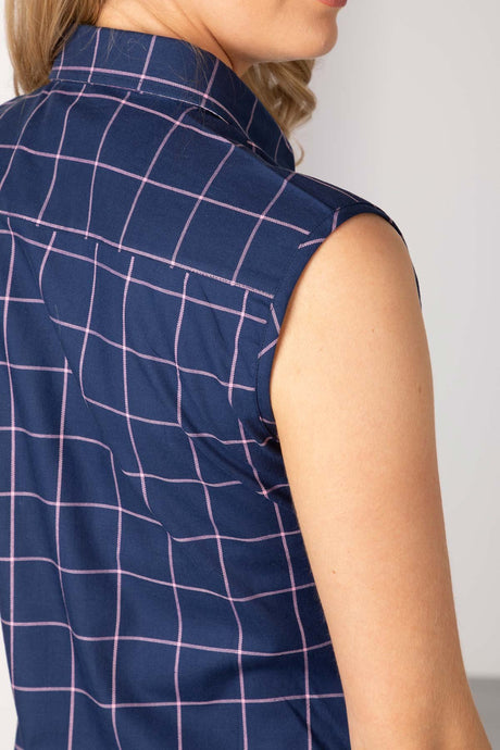 Rydale Ladies Hannah Sleeveless Country Shirt - Laura Tweed