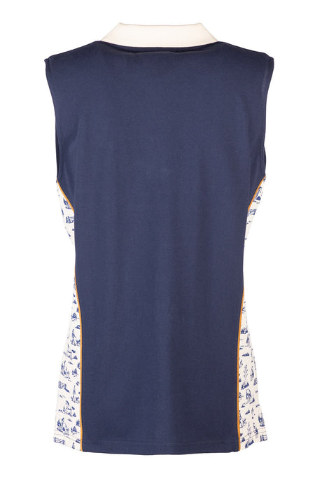 Rydale Ladies Equestrian Life Sleeveless Polo Shirt