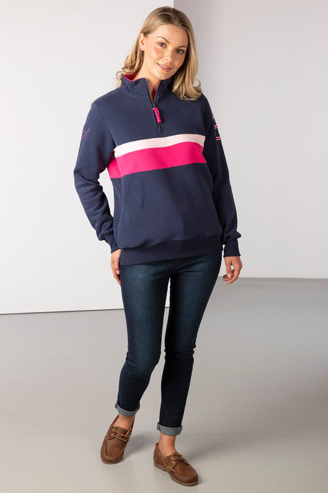 Rydale Ladies Stripe Sweatshirt - Bramham