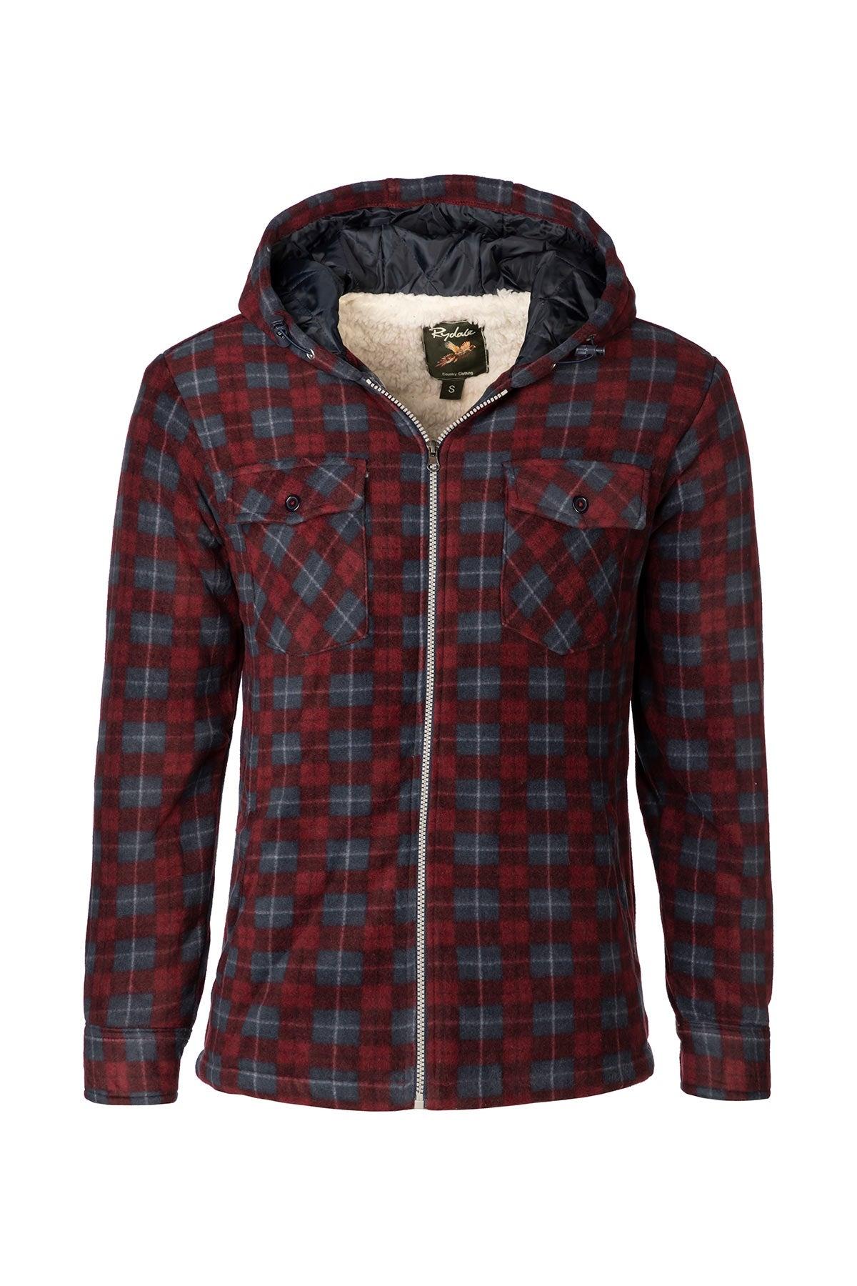 Rydale Men's Hooded Fleece Overshirt - Ulrome
