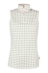Rydale Ladies Sleeveless 1/4 Zip Top - Foxholes