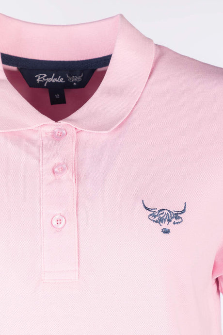 Rydale Ladies Highland Cow Polo Shirt - Kirby
