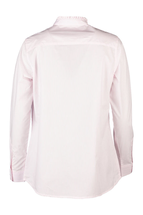 Rydale Ladies Oxford Cotton Ruffled Shirt - Ivy