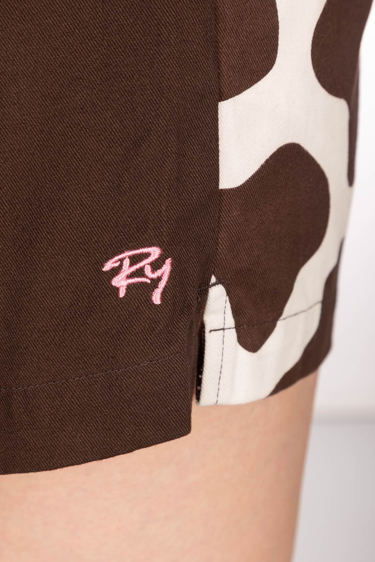 Rydale Ladies Quartered Cotton Cow Shorts