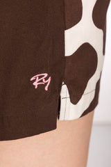 Rydale Ladies Quartered Cotton Cow Shorts