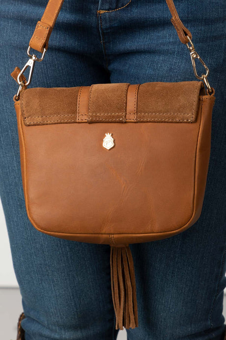Rydale Ladies Suede Cross Body Bag - Helmsley