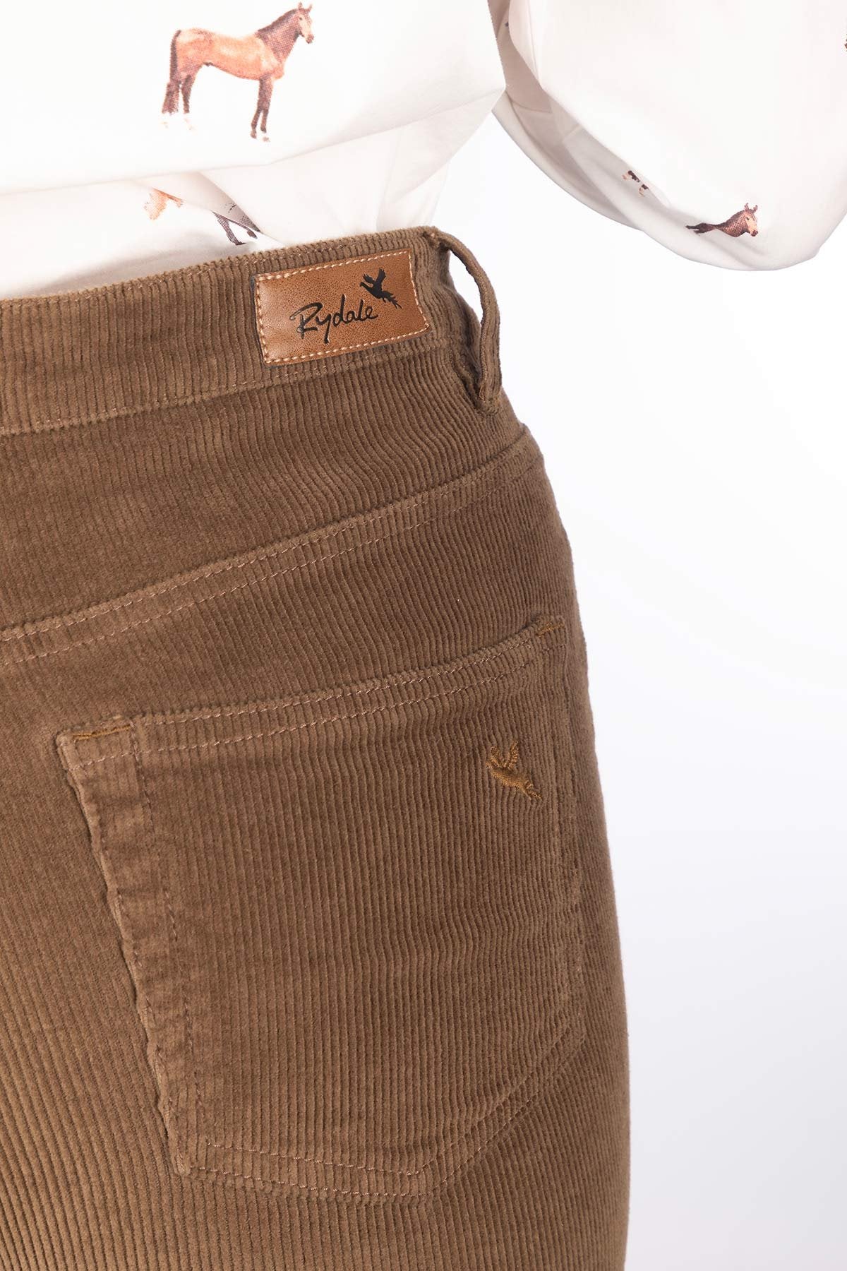 Rydale Ladies Straight Leg Corduroy Trousers - Ella