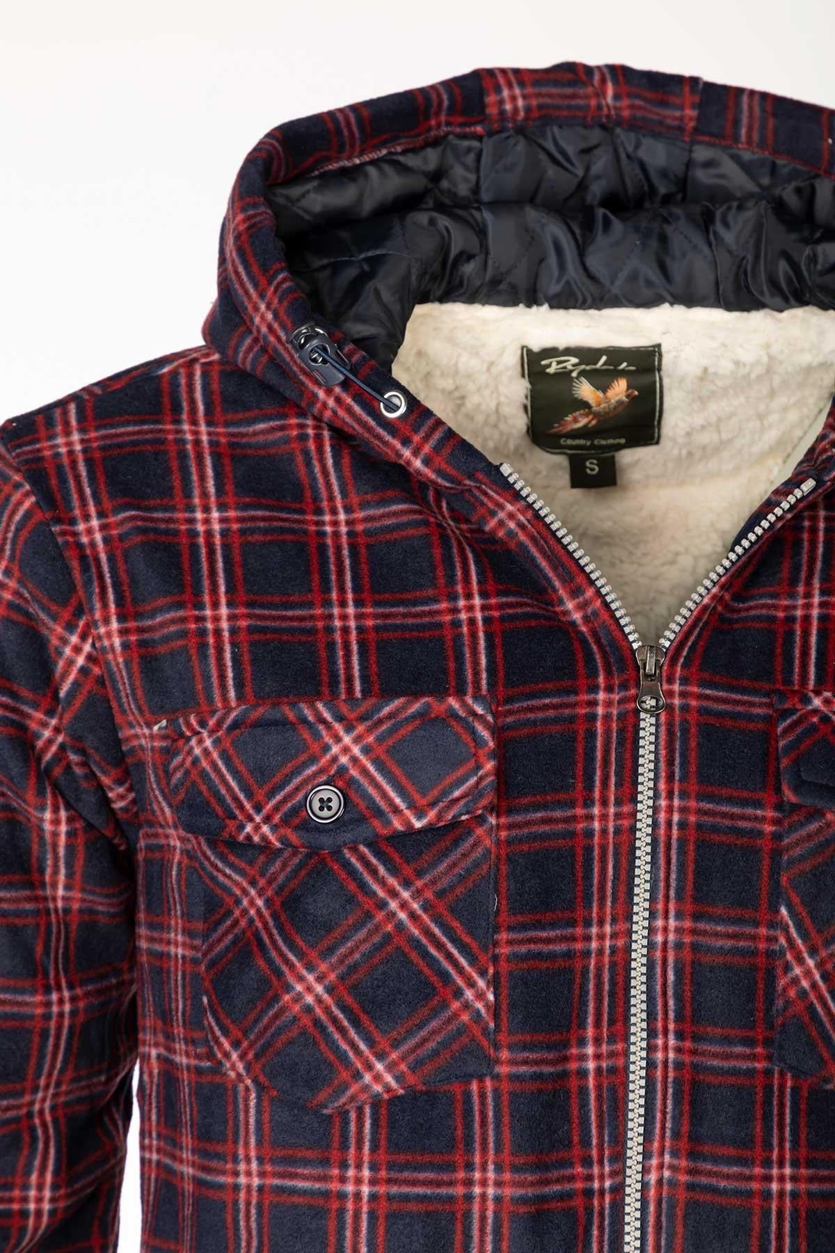 Rydale Men's Hooded Fleece Overshirt - Ulrome