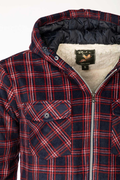 Rydale Men's Hooded Fleece Overshirt - Ulrome
