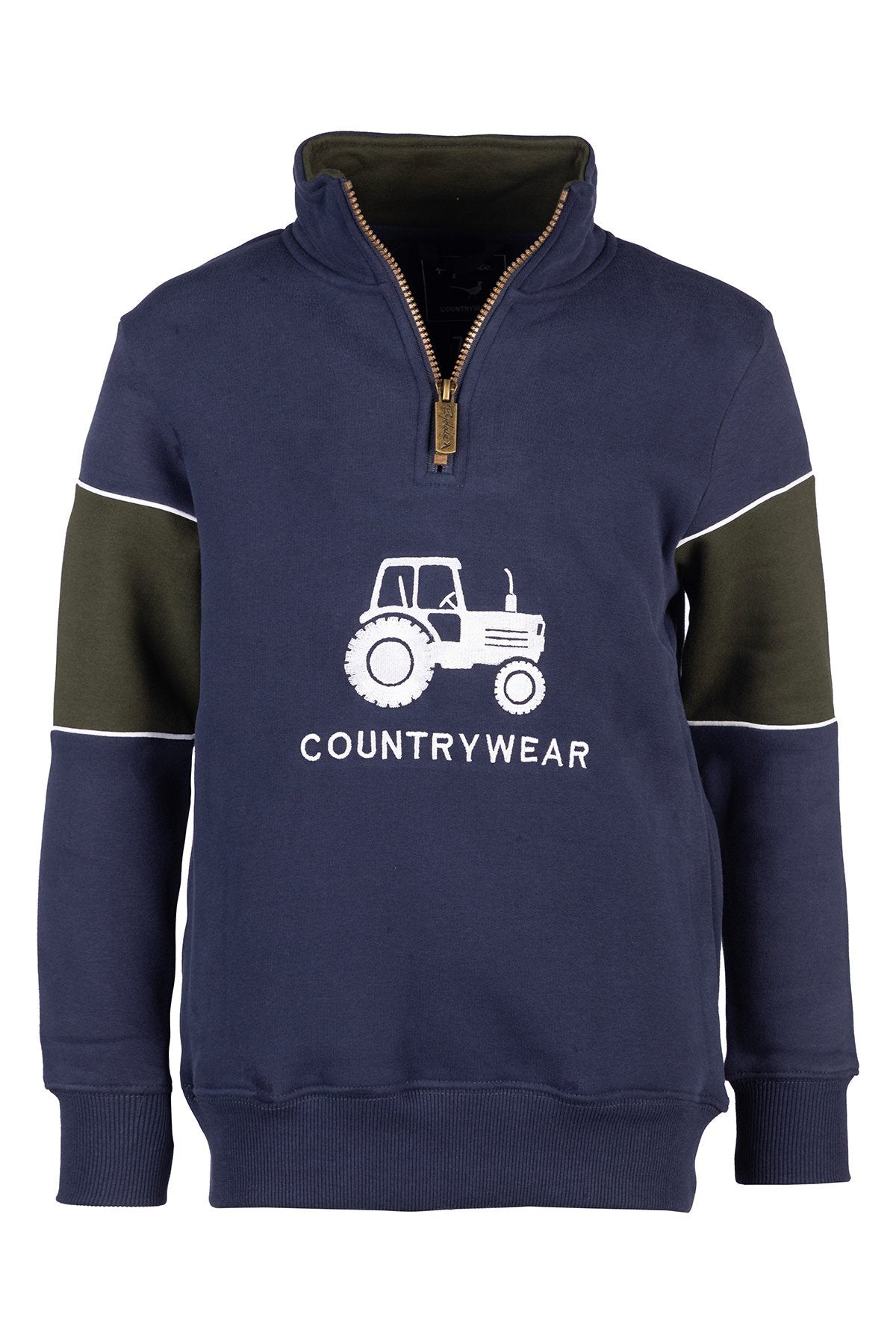 Rydale Boys Quarter Zip Sweatshirt - Byland