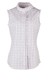 Rydale Ladies Ruffled Sleeveless Shirt - Ivy