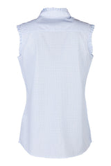 Rydale Ladies Ruffled Sleeveless Shirt - Ivy